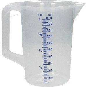 Odměrka pro míchání palivové směsi, 1l Hünersdorff (KP-9360)