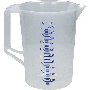 Odměrka pro míchání palivové směsi, 2l Hünersdorff (KP-9370)