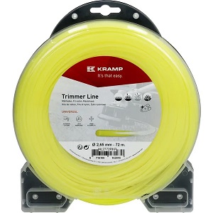 Žací struna žlutá, kulatá, 2,65 mm x 72 m Kramp (KP-NL2772RKR)