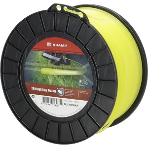 Žací struna žlutá, kulatá, 3,3 mm x 139 m Kramp (KP-NL33139RKR)
