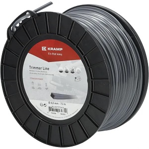 Žací struna Titanium Power Line, hranatá, 4,0 mm x 72 m Kramp (KP-NL4072TSKR)