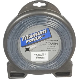 Žací struna Titanium Power Line, hranatá, 3,5 mm x 30 m Kramp (KP-NL3530TSKR)