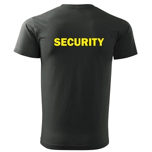 Triko s potiskem - SECURITTY