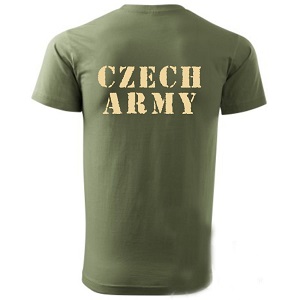 Triko s potiskem - Czech Army