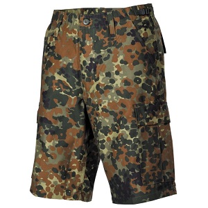 Bermudy styl JEEP Flecktarn