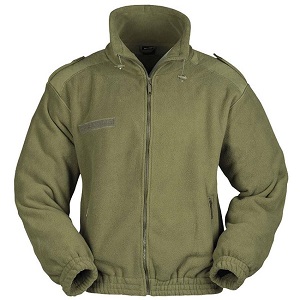 Mikina ARMY fleece - Olivová