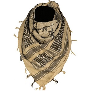 Šátek palestina pískový SAMOPAL