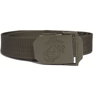 Opasek USMC tenký UTILITY - Olivový