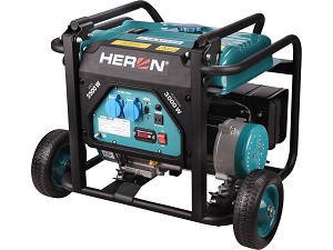 HERON elektrocentrála benzínová, 7,4HP/3,5kW (8896140)