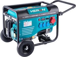 HERON elektrocentrála benzínová 13HP 400V, 230V (8896412)