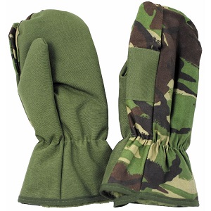 Britská zimní rukavice Camo NOVÉ