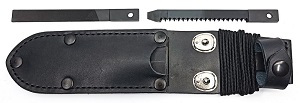 Mikov-Pouzdro UTON kožené 362-4 BLACK LEATHER