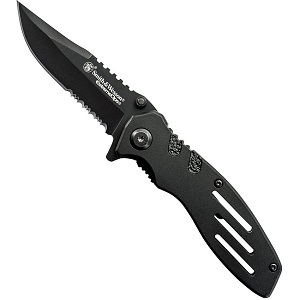 Nůž zavírací Smith & Wesson Extreme Ops SWA24SCP černý