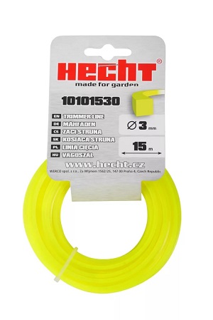 Struna čtvercová 3,0 mm x 15 m - HECHT 10101530