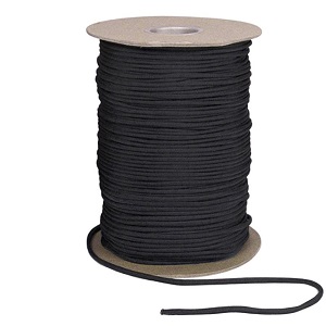 Šňůra PARACORD černá 7mm