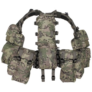 Taktická BW vesta - MTP camo