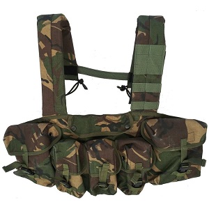 Taktická vesta Chest rig orig. BRITSKÁ