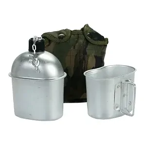 Polní láhev ALU s pitítkem WOODLAND