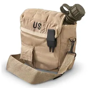 Polní láhev orig. U.S. ARMY - hranatá 1,75l - pouštní