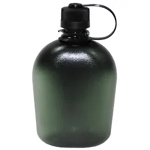 Polní láhev GEN II. transparentní ZELENÁ