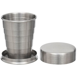 Nerezový skládací pohárek 40ml MFH