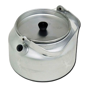 Hliníkový kempinkový čajník 1 litr