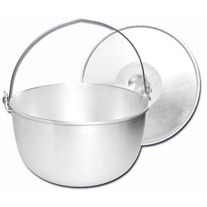 Hliníkový kotlík s poklicí 10L