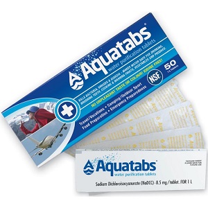 AQUATABS tablety na desinfekci vody 10 tablet