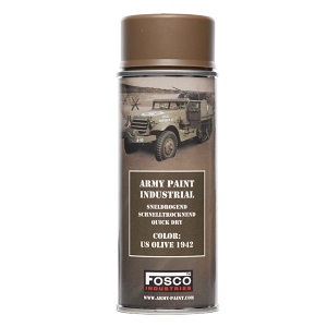 Vojenská barva ve spreji US OLIVE 1942 400ml