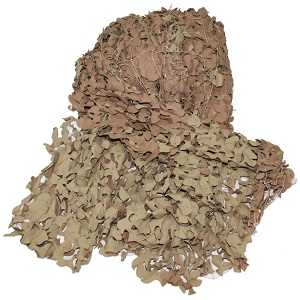 Maskovací síť orig. BRITSKÁ desert 3x3 m
