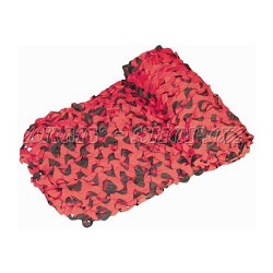 Síť maskovací CRAZY - RED CAMO