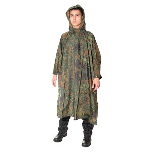 Pončo Army rip-stop BW CAMO