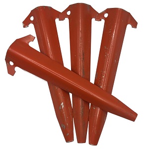 Kolík stanový ALU orig. US zelený 23cm použitý