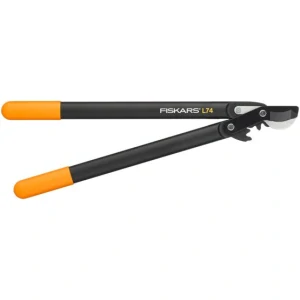 Nůžky na silné větve Fiskars PowerGear™ převodové, dvoučepelové, háková hlava (M) L74 (1000582)