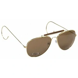 Brýle U.S. AIR Force style - Hnědé