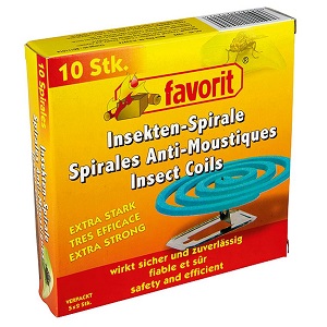 Spirály Odpuzovače komárů a much 10ks