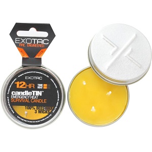 Outdoorová svíčka EXOTAC malá 12-hodin