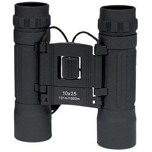 Dalekohled 10 x 25 černý + pouzdro