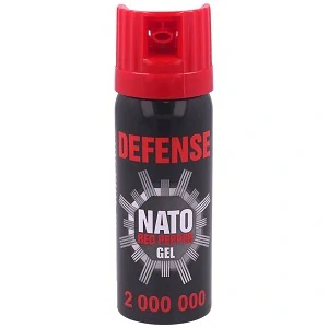 Pepřák DEFENSE NATO GEL clona 50ml červený