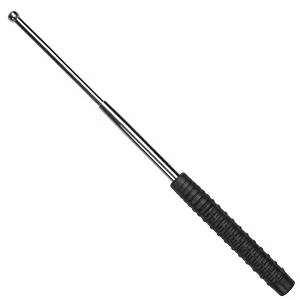 Teleskopický Obušek ESP Černá rukojeť KALENÝ CHROM 16"