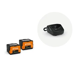 STIHL Starter set s 2 akumulátory AK 20 a nabíječkou AL 101 (45200075903)