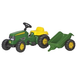 John Deere s přívěsem Rolly Toys (R01219)