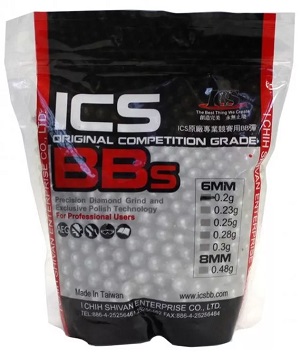 Kuličky BB ICS 0,25 4000ks