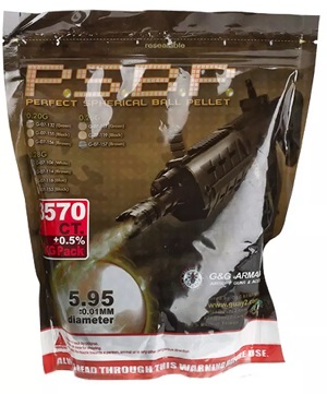 Kuličky BB G&G WHITE 0,28g 3550ks