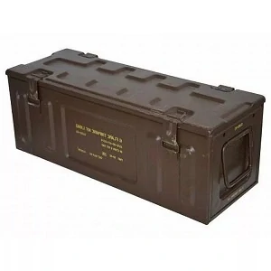 Muniční bedna kovová BRITISH ARMY