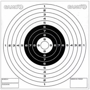 Terče pro vzduchovku GAMO 14x14cm 100ks