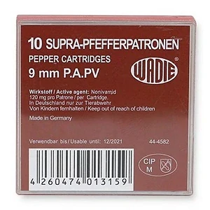 Nábojka PFEFFER WADIE pistolová 9mm 10ks