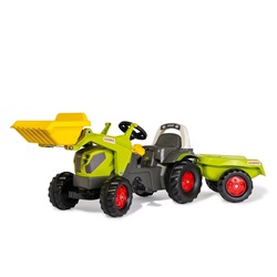 RollyKid Claas Axos s čelním nakladačem a přívěsem (025169)