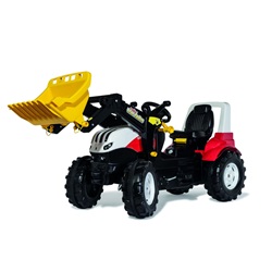 Traktor šlapací STEYR 6300 TERRUS CVT s čelním nakladačem (R730001)
