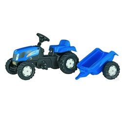RollyKid New Holland TVT 190 s přívěsem (R01307)